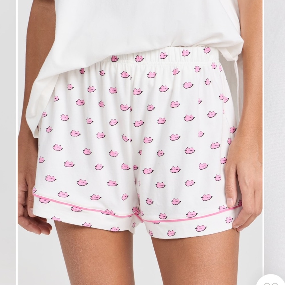 Kerri Rosenthal lips pj bottoms